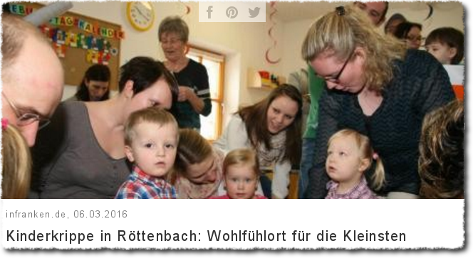 inFranken.de - Kinderkrippe in Röttenbach: Wohlfühlort für die Kleinsten
